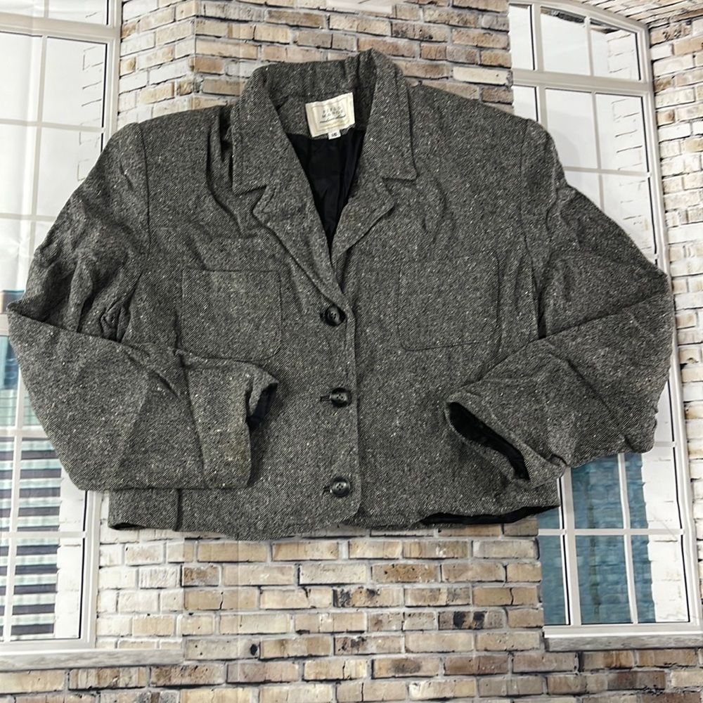 DEFECT Women’s Field Manor Multicolored Button Up Classic Blazer (16) G15